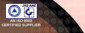 An ISO  9002 Certified Suppliers...